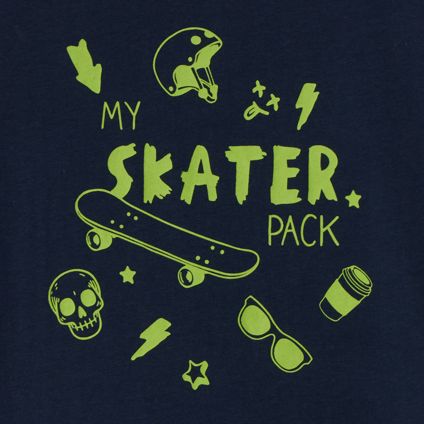 T-shirt manches courtes printé pour garçon 