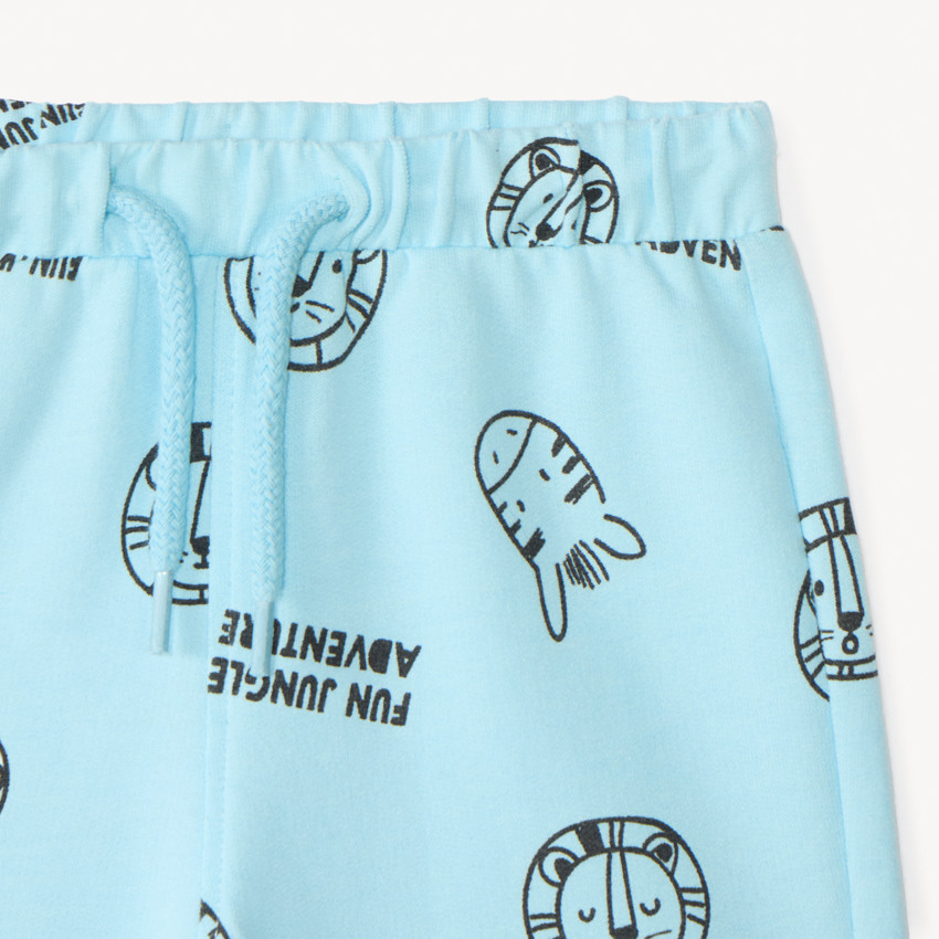 Ensemble 2 pièces t-shirt manches courtes + short savane pour bébé garçon 