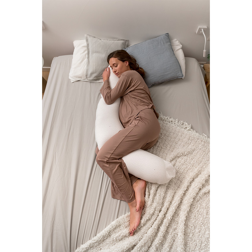 Grand coussin multi-usage Buddy Silver Dots 