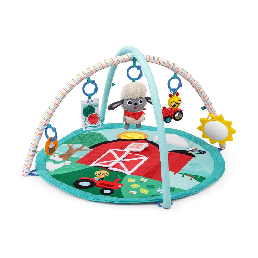 Tapis d'éveil Happy Harvest Touch & Feel multicolore