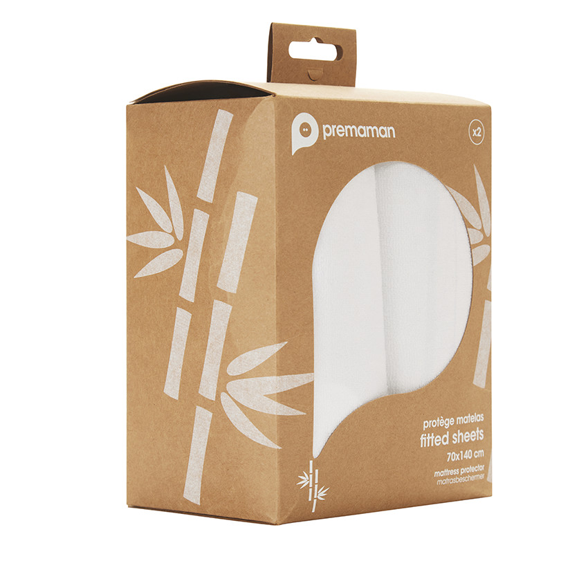 Lot de 2 alèses 70 x 140 cm 