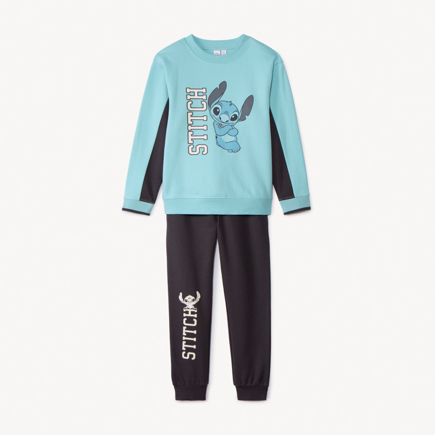 Ensemble jogging molleton Stitch Disney pour garçon 