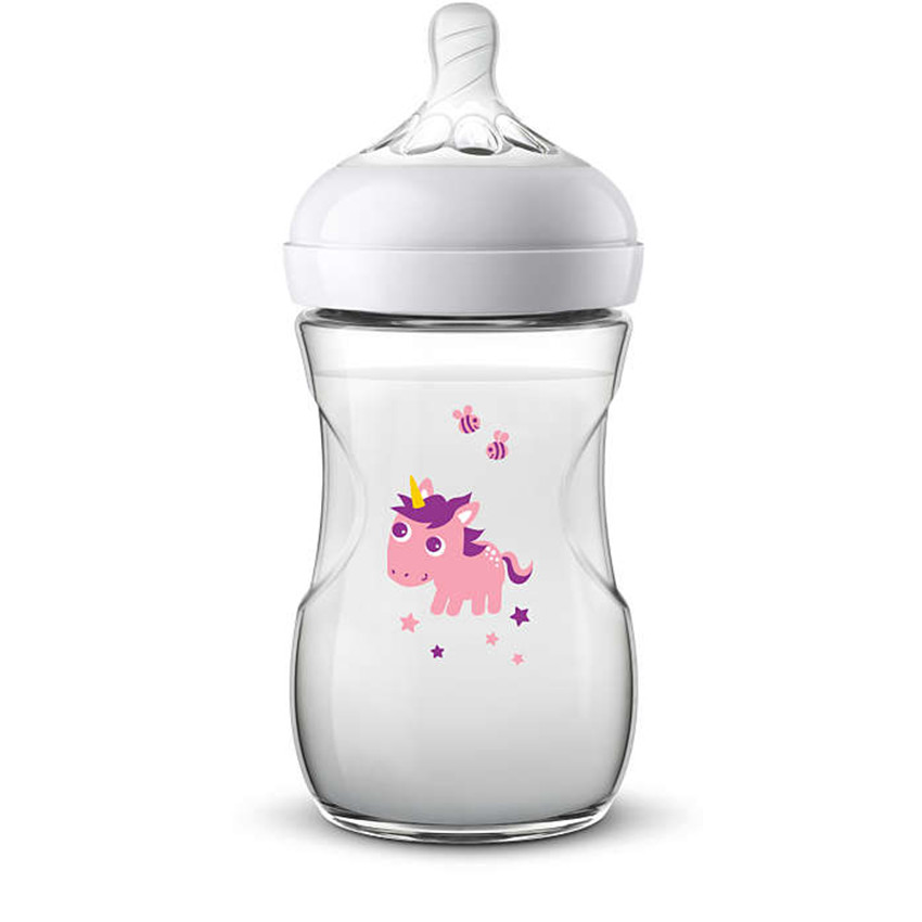 Biberon Natural 260 ml - Unicorn 