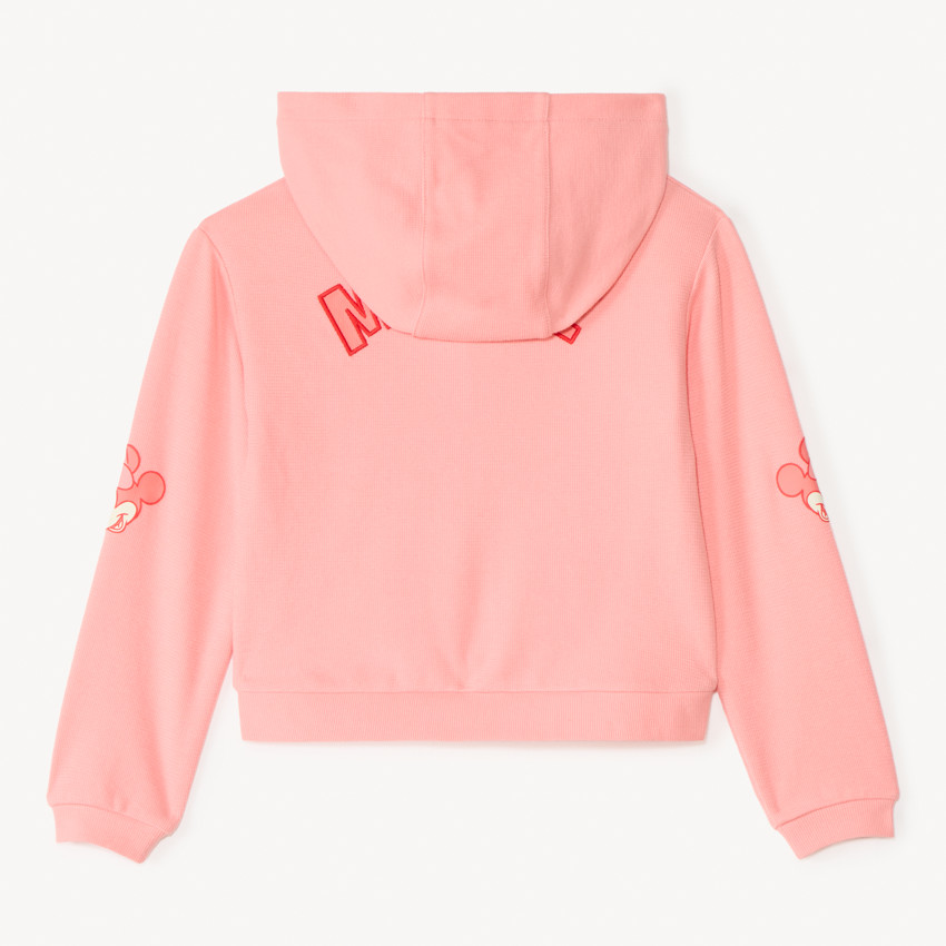 Gilet à capuche zippée Minnie Disney pour fille 