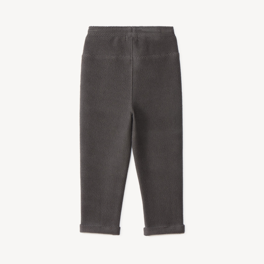 Pantalon de jogging bébé garçon en sergé uni 