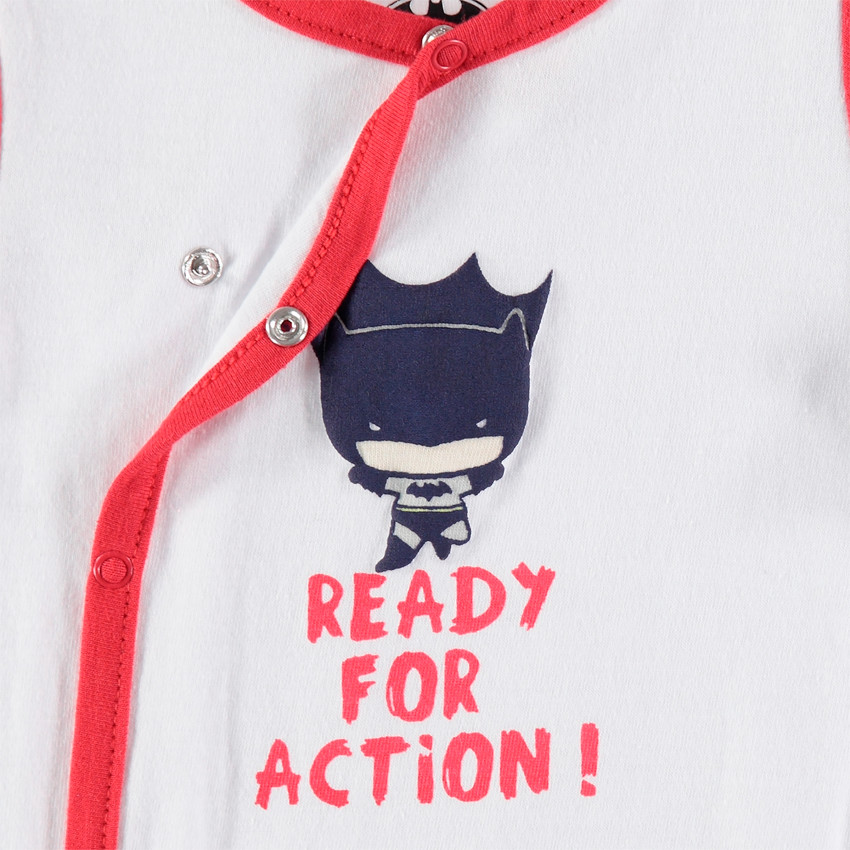 Lot de 2 dors-bien en coton print Batman pour bébé garçon 