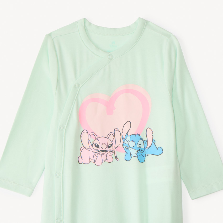 Lot de 2 dors-bien en jersey Stitch & Angel Disney pour bébé fille 