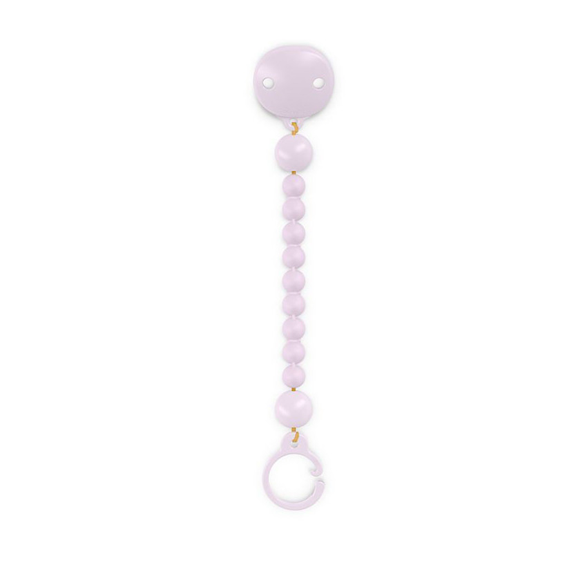 Attache-sucette en silicone Colour Essence mauve