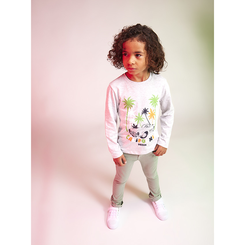 T-shirt manches longues en jersey print summer pour garçon 