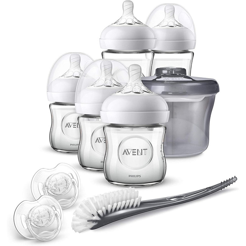 Kit biberons Natural en verre 