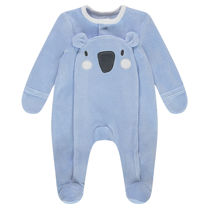 Dors-bien en velours avec koala sur le devant 