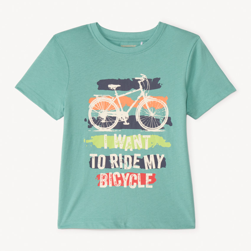 T-shirt manches courtes printé pour garçon 