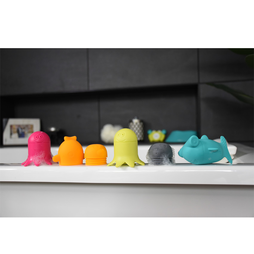 Jouets de bain en silicone 