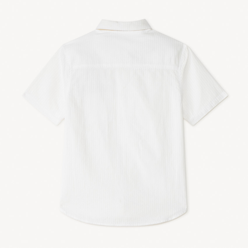 Chemise manches courtes + nœud papillon pour garçon 