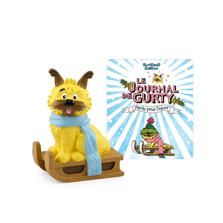 Figurine audio Tonies Le Journal de Gurty 2 - Parée pour l'hiver 