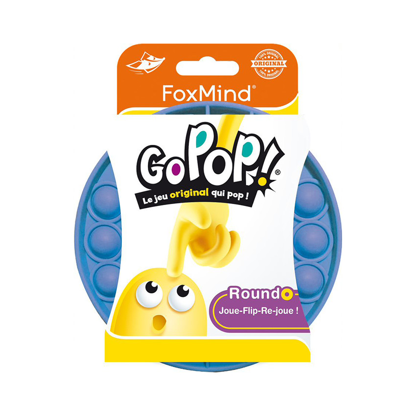 Go Pop ! Roundo Bleu-Vert-Rose Main Go Pop ! Roundo Bleu-Vert-Rose