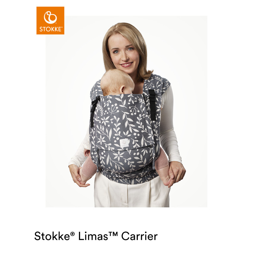 Porte-bébé Limas Carrier Plus - Grey Tweet 