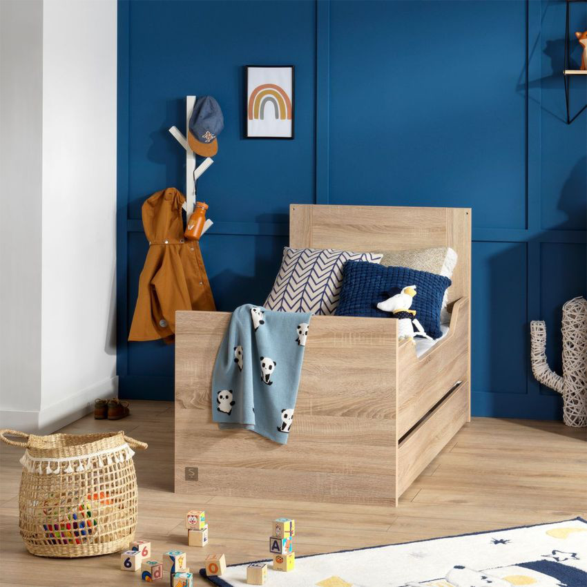 Lit transformable Little Big Bed 70x140 cm Antonin - Bois 