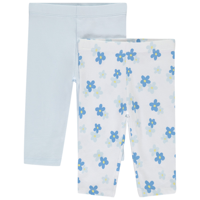 Lot de 2 corsaires fantaisie pour bébé fille 