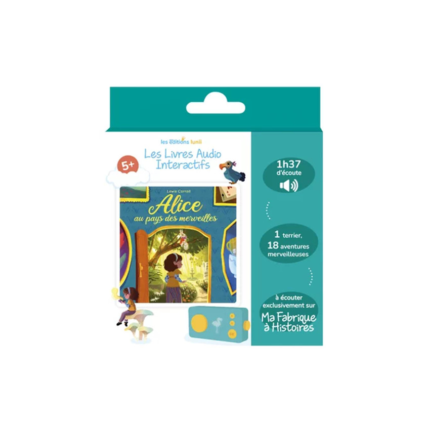 Livre Audio - Alice aux pays des merveilles 