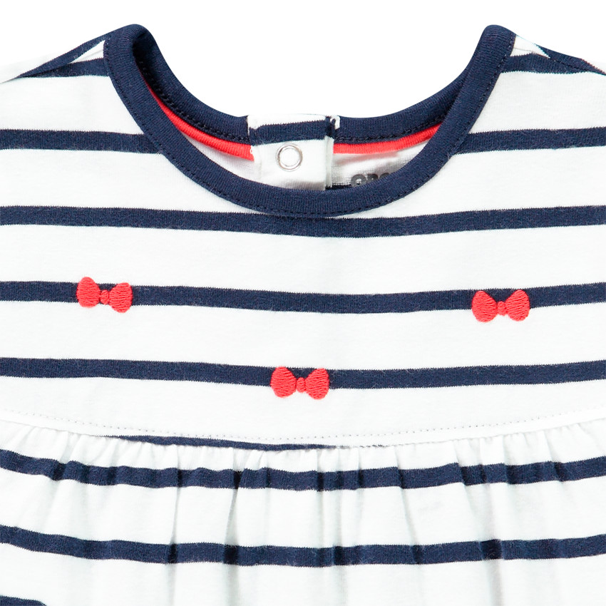 Ensemble 3 pièces tunique, gilet et legging pour bébé fille 
