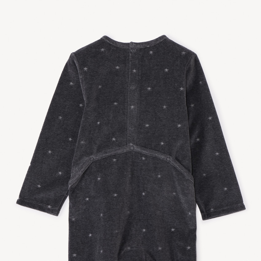 Dors-bien de Noël effet dévoré pour bébé garçon avec ouvertures différentes selon l'âge 