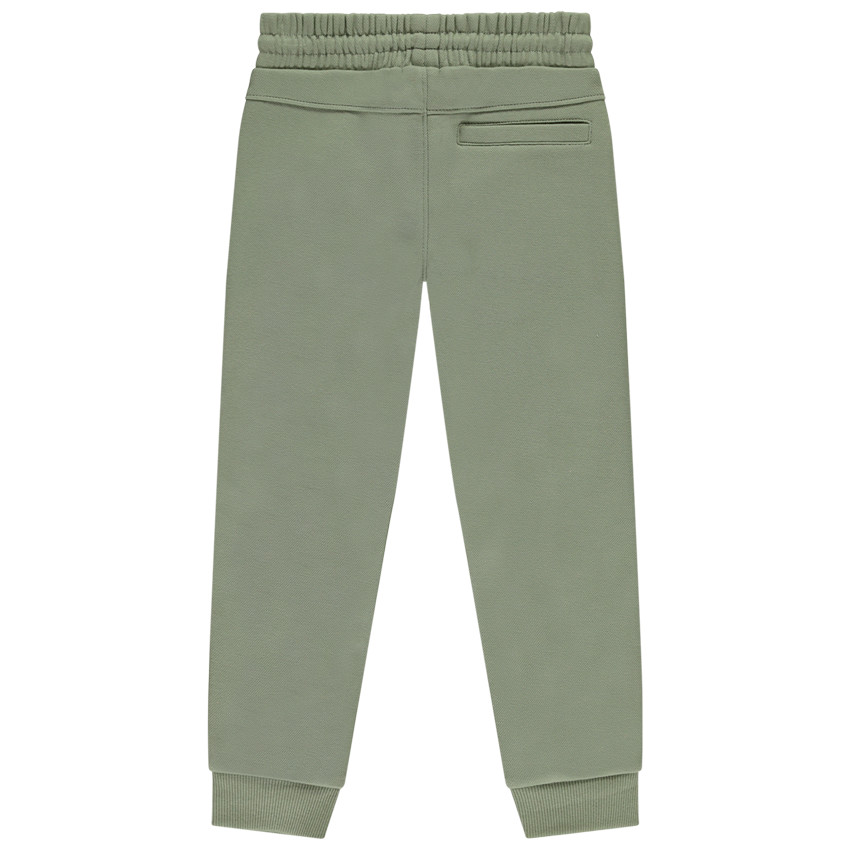 Pantalon de jogging uni avec écriture embossé pour garçon  