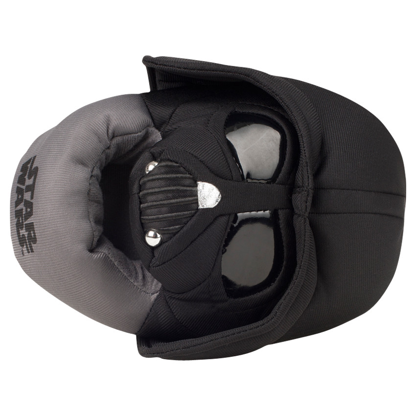 Chaussons peluche Star Wars™ forme Dark Vador du 24 au 27  