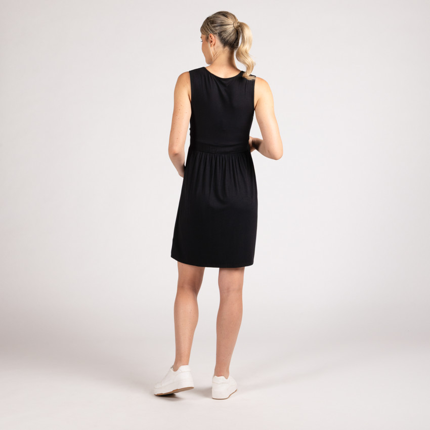 Robe de grossesse et d'allaitement effet cache-cœur 