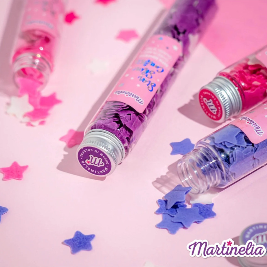 Confettis de bain parfumés en forme d'étoiles (modèle aléatoire) 