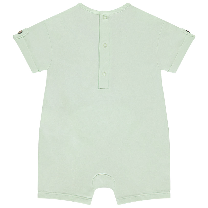 Combishort en jersey slub patch ananas pour bébé garçon 