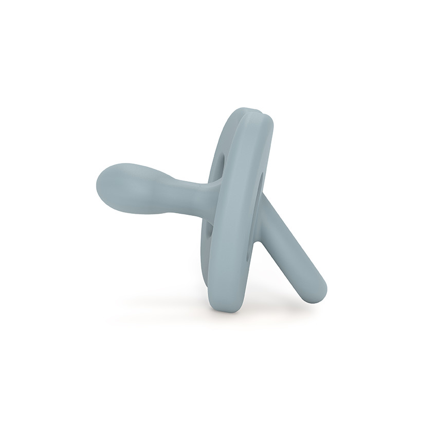 Sucette réversible en silicone Colour Essence 0-6M Bleu 