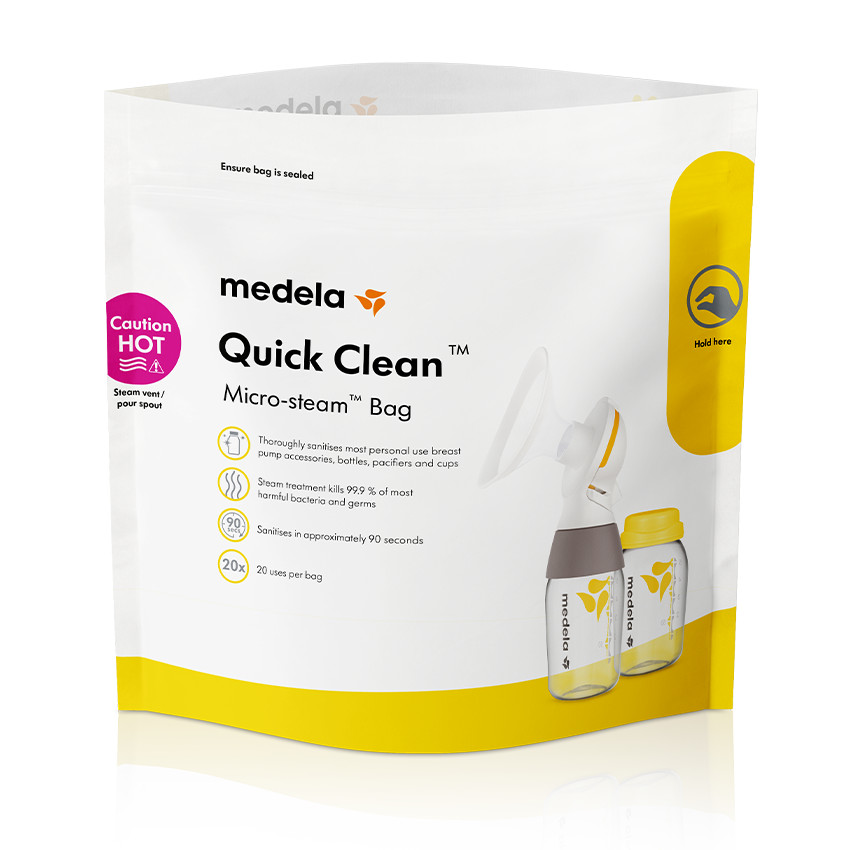 Sachets de stérilisation pour micro-ondes - Quick Clean