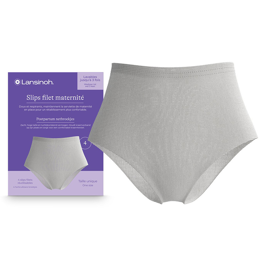 Slips filets Maternité Gris