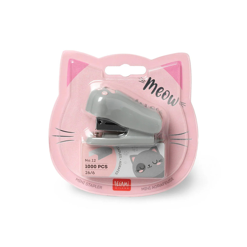 Mini agrafeuse patte de chat Meow 