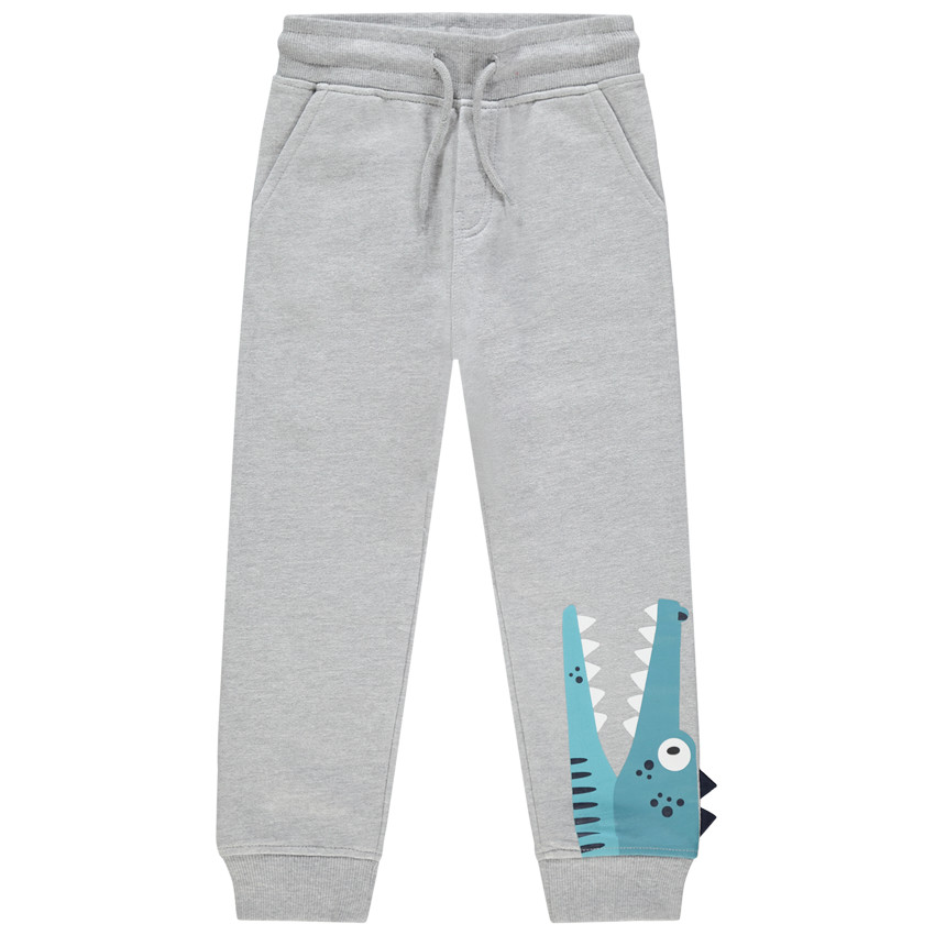 Pantalon de jogging en molleton à crocodile printé 