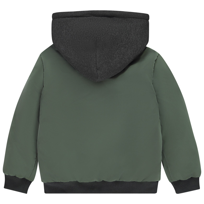 Blouson aviateur avec capuche molleton pour garcon Orchestra