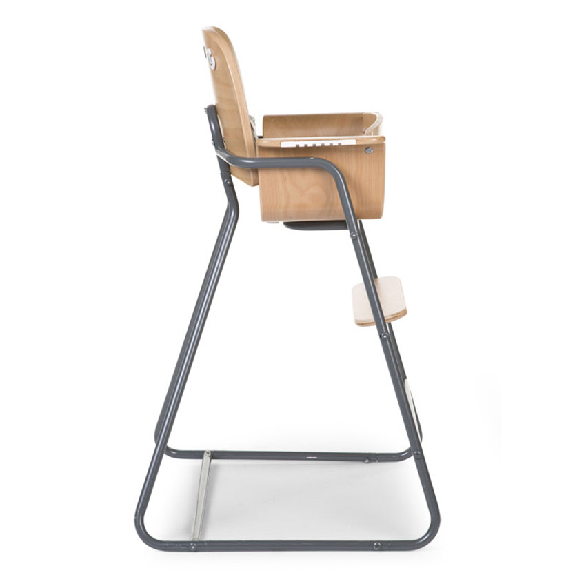 Chaise haute Ironwood - Naturel/Anthracite 