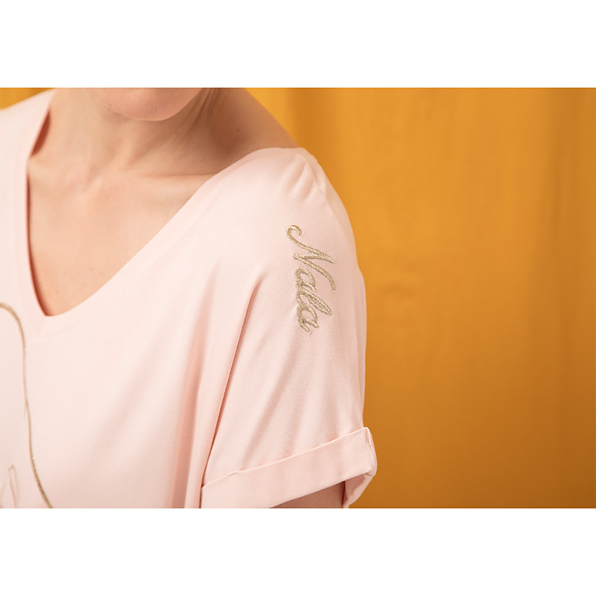 T-shirt de grossesse manches courtes print Nala Le Roi Lion Disney 