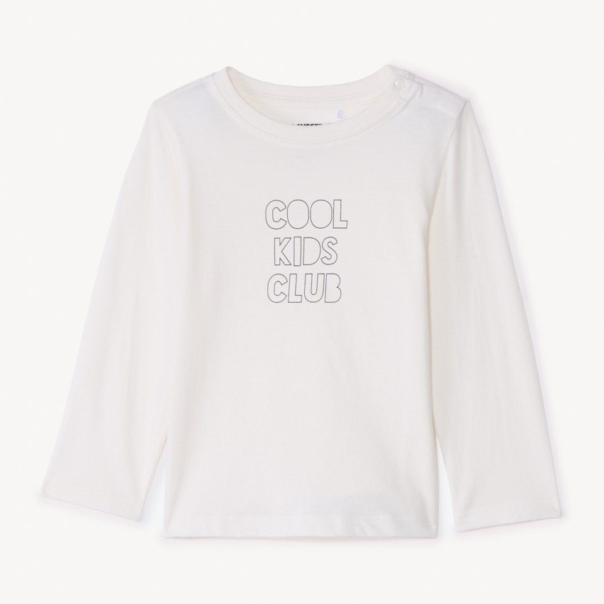 T-shirt manches longues printé pour bébé garçon 