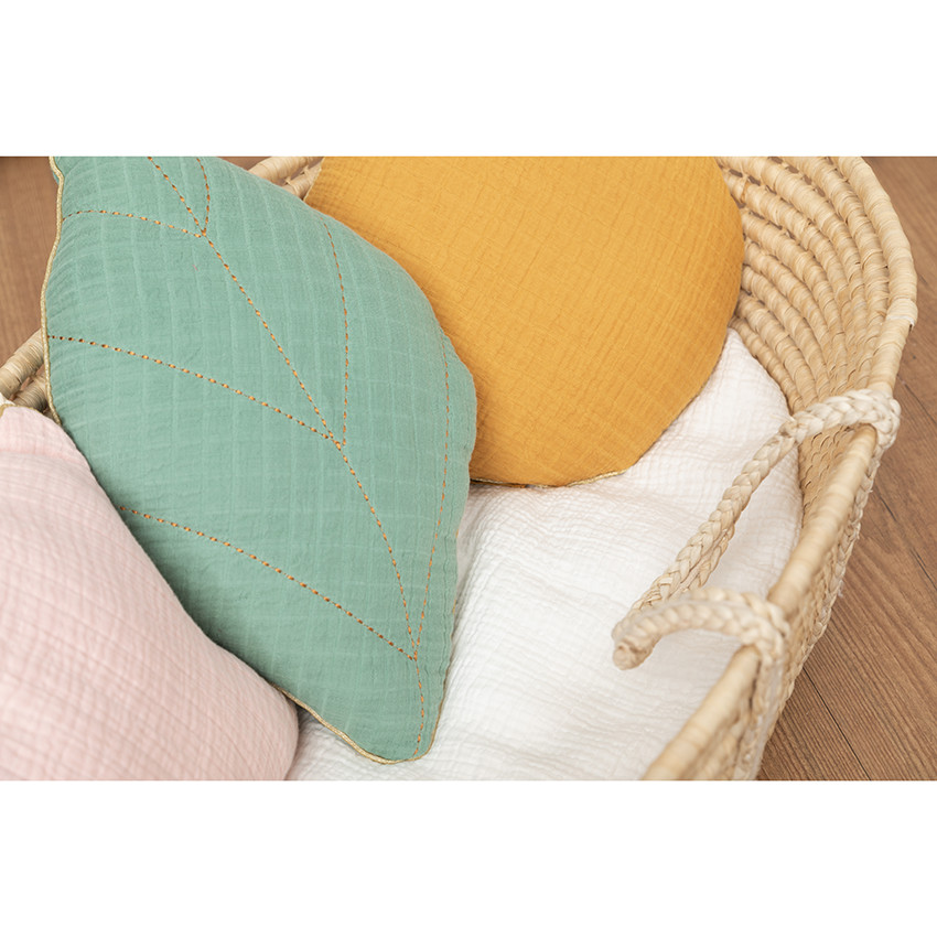 Coussin étoile décoratif ou modulable en tour de lit ou de parc à nouettes 