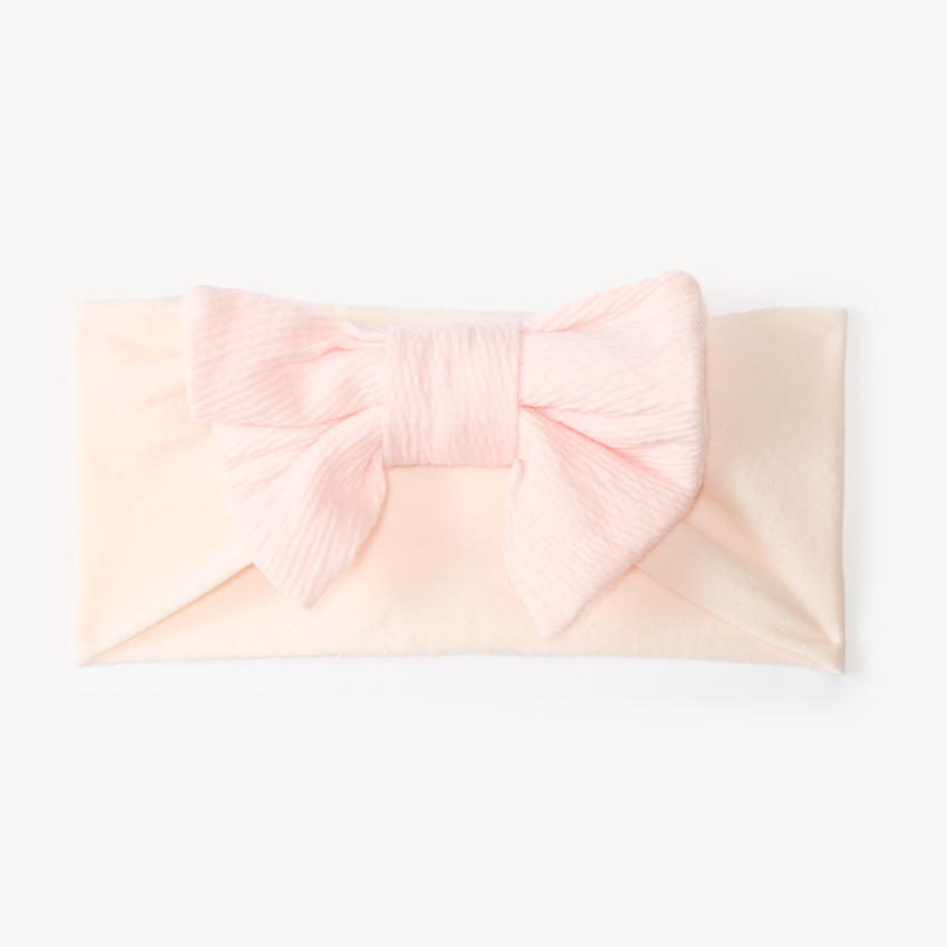 Bandeau bébé avec nœud