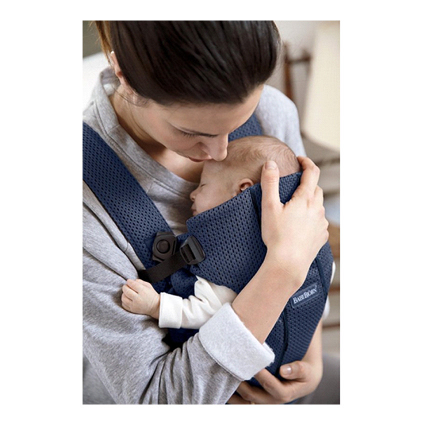 Porte-bébé Mini 3D Mesh - Bleu marine 