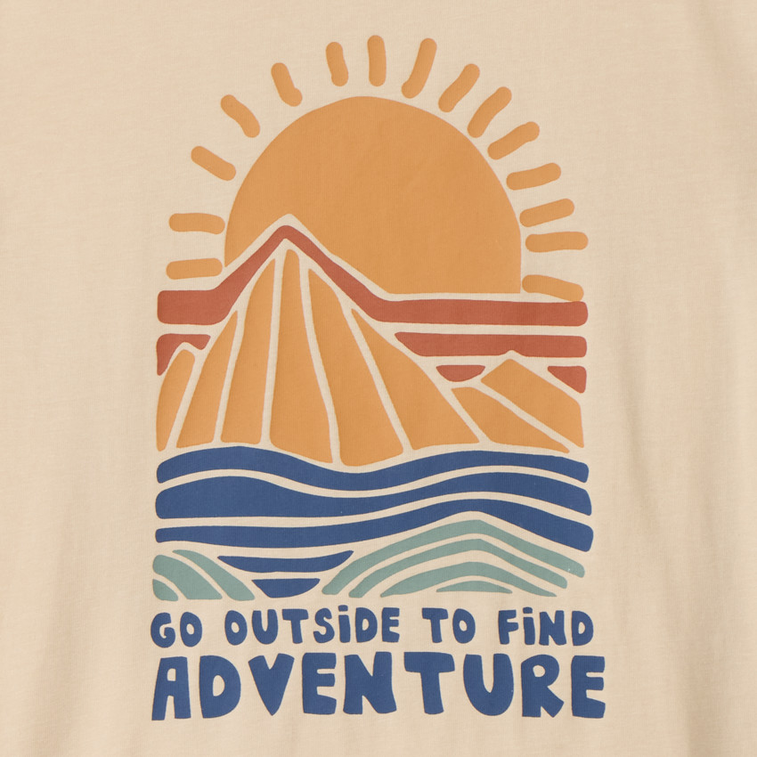 T-shirt manches courtes print fantaisie pour garçon  