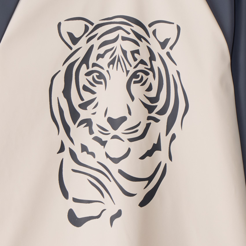 Tablier de peinture fantaisie printé tigre pour garçon  