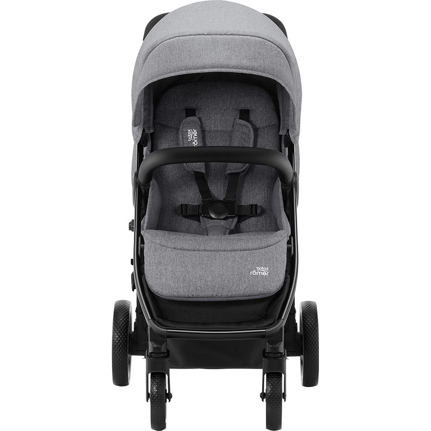 Poussette B-Agile R Elephant - Grey-Black 