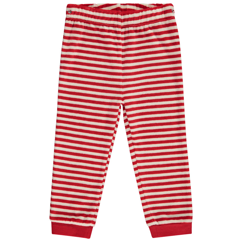 Pyjama 2 pièces de Noël pour bébé avec finitions différentes selon l'âge 