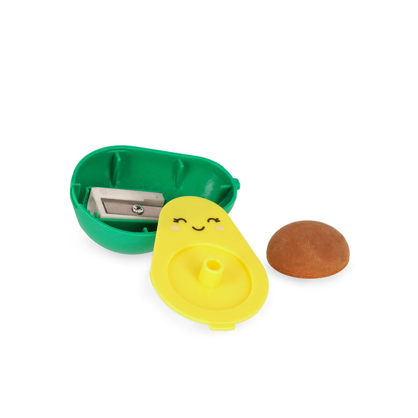 Taille-crayon avec gomme Let's Avocuddle 