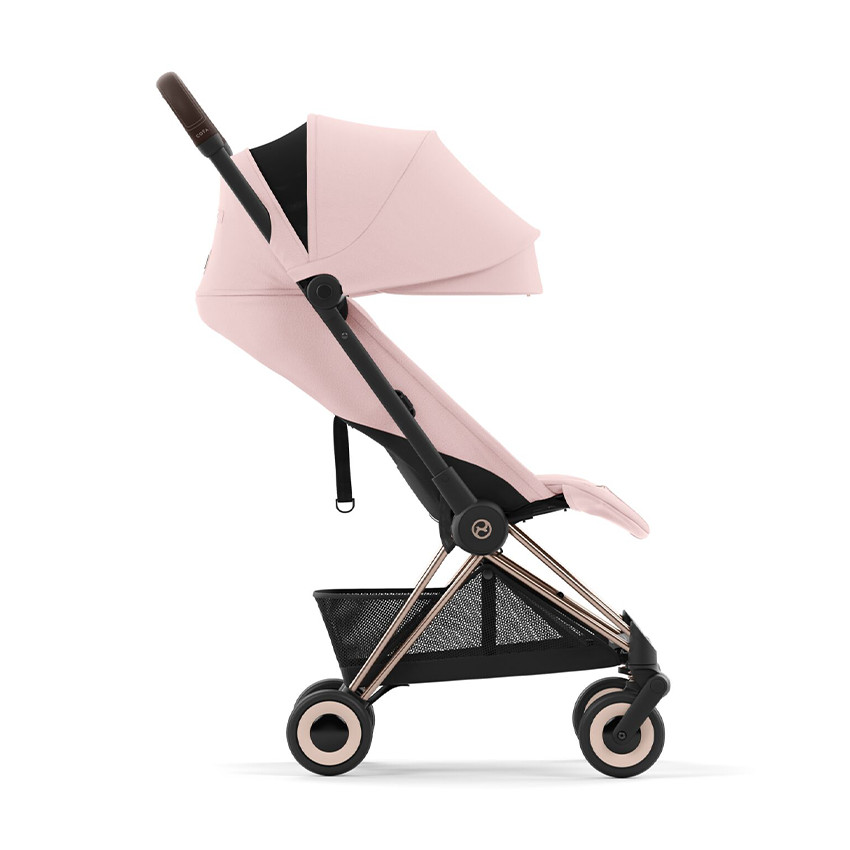Poussette ultra-compacte Coya rosegold/peach pink 