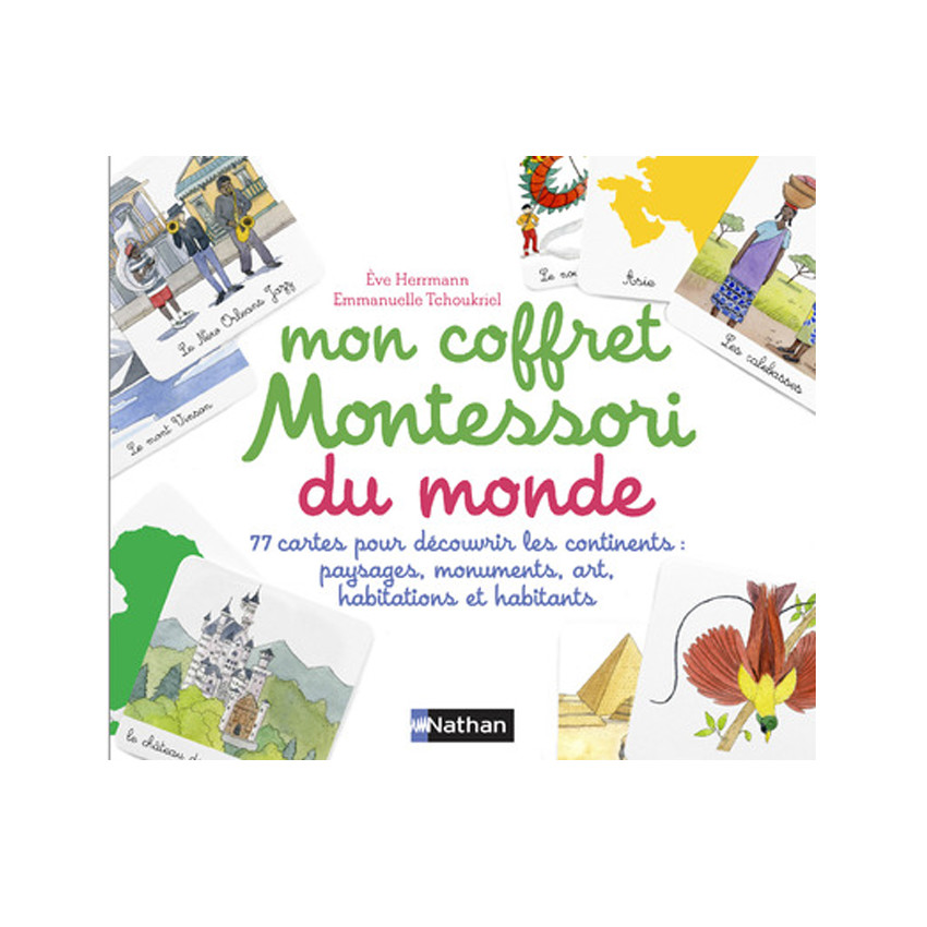 Mon coffret Montessori du monde 